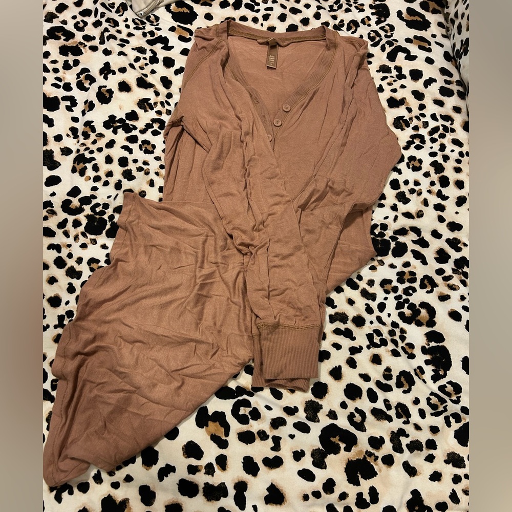 Skims sleep henley dress
